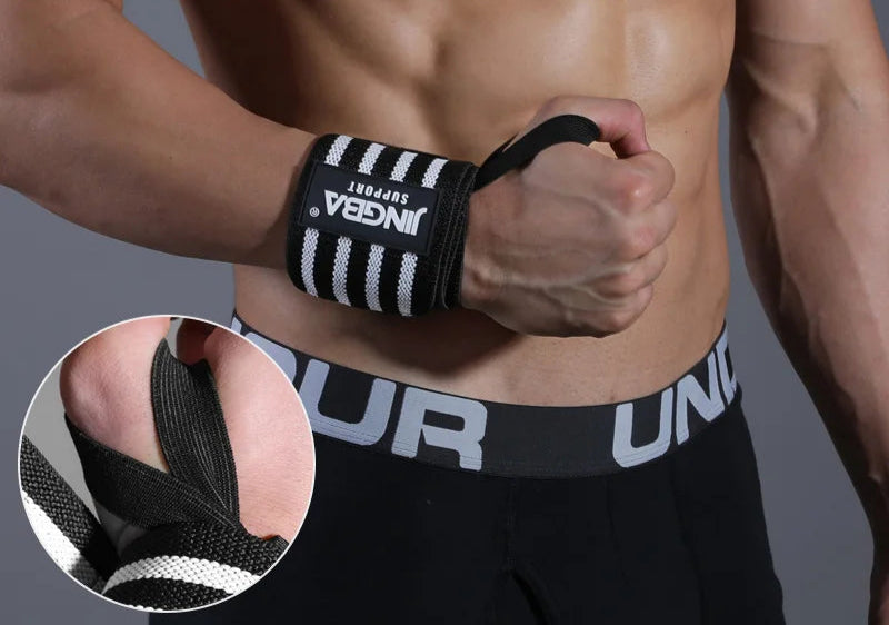 1Pce Bandes de poignet musculation – maintien renforcé pour haltérophilie & cross-training