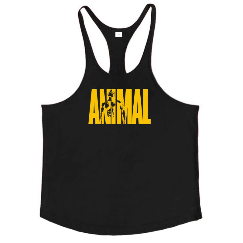 Débardeur musculation homme ANIMAL – stringer coton dos nageur