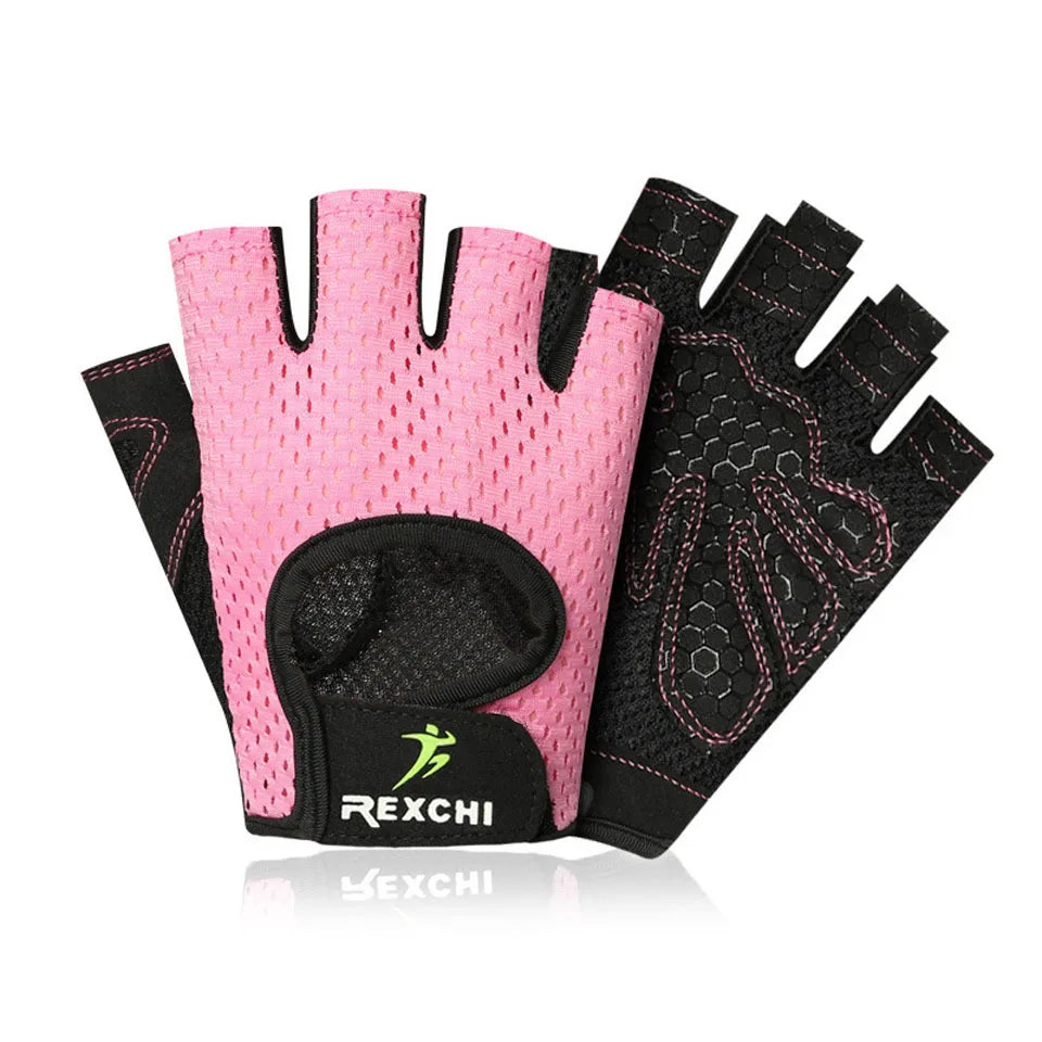 Gants de Fitness Demi-Doigt – Respirants & Antidérapants – Hommes & Femmes