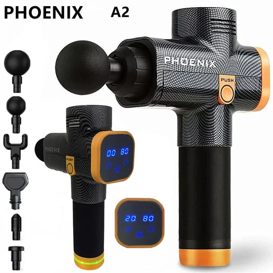 Pistolet de massage Phoenix A2 – récupération musculaire intense et soulagement profond