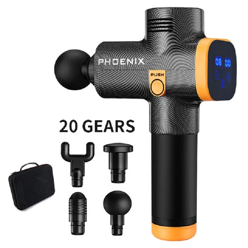 Pistolet de massage Phoenix A2 – récupération musculaire intense et soulagement profond