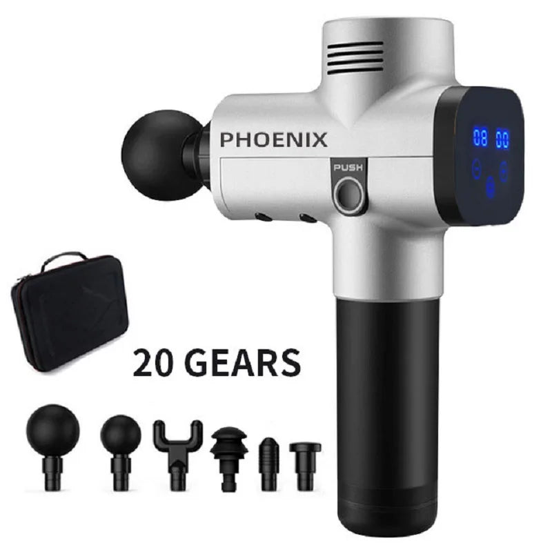 Pistolet de massage Phoenix A2 – récupération musculaire intense et soulagement profond