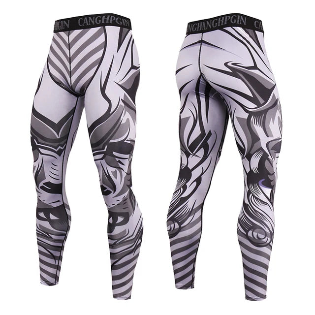 Leggings compression homme sport – Séchage rapide & maintien musculaire total