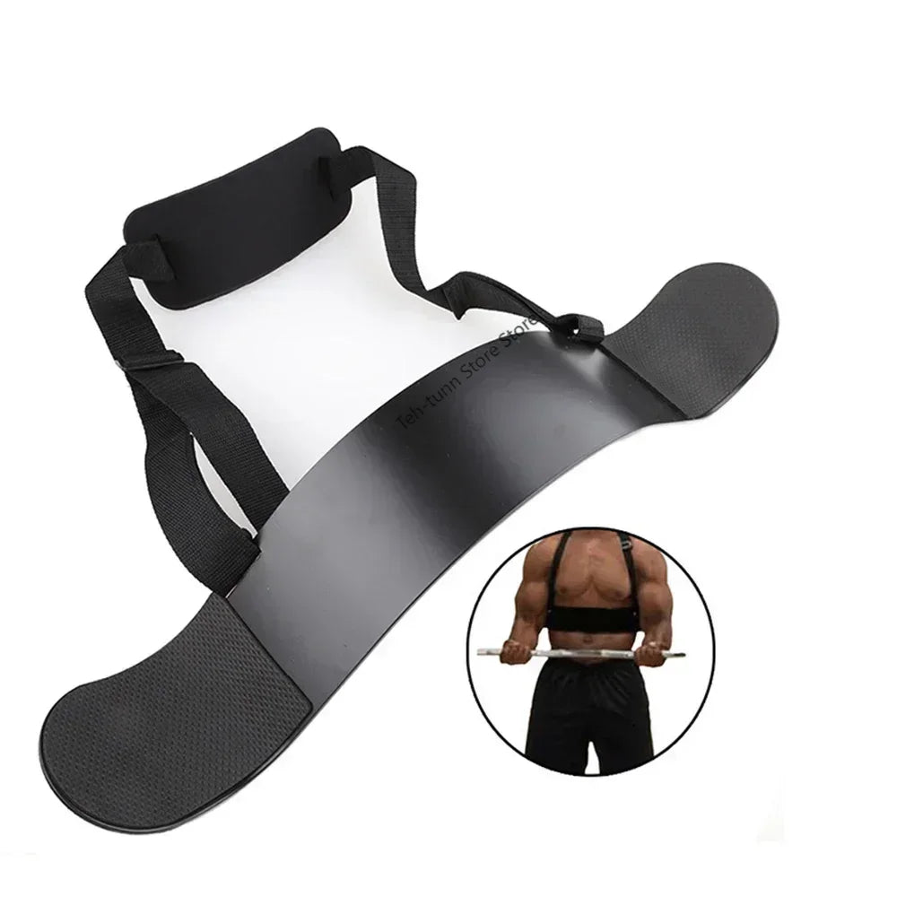 Arm Blaster en aluminium – Isolation biceps pour curl efficace & sécurisé