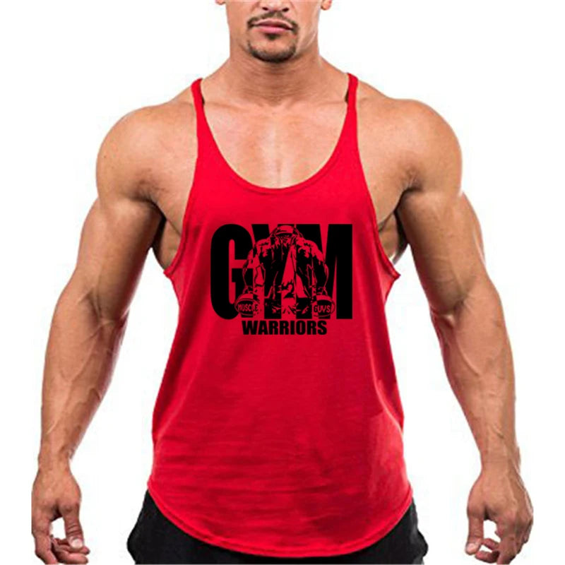 Débardeur Musculation Homme - Dos Y - 100% Coton Respirant