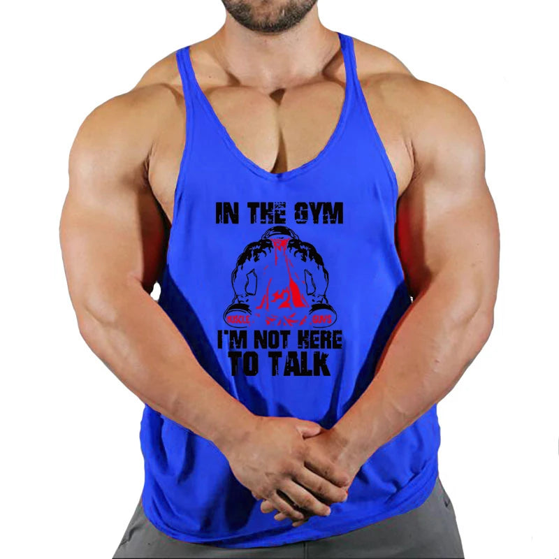 Débardeur musculation homme coton