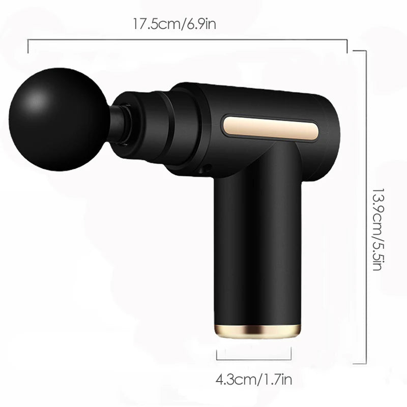 Mini Pistolet de Massage Musculaire – Rechargeable – Détente & Récupération