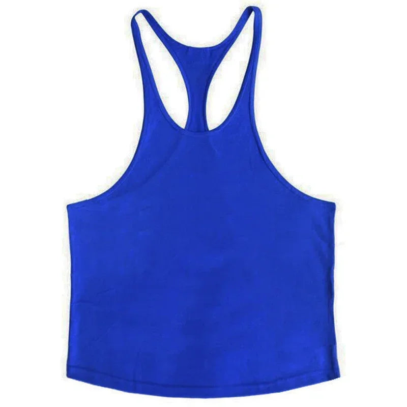 Débardeur homme musculation – coupe classique coton pour entraînement