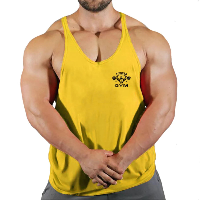 Débardeur stringer Y-back musculation homme – Ultra léger et respirant