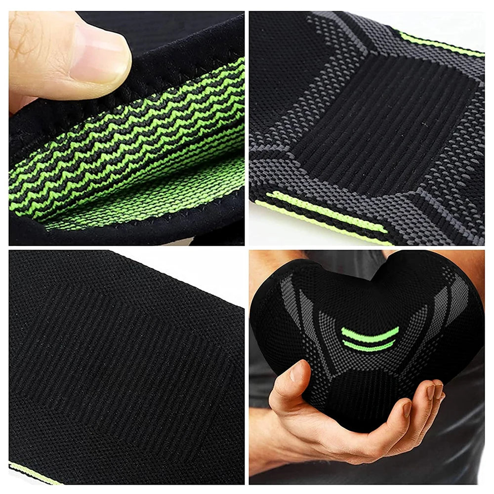 Coudière de compression élastique – maintien du coude pour sport et récupération