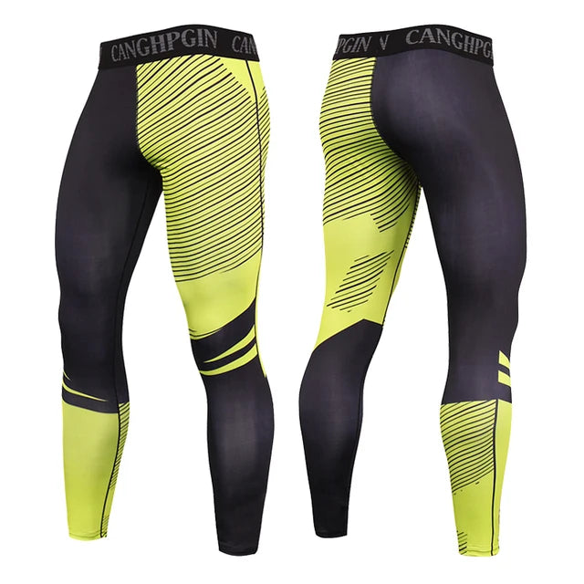 Leggings compression homme sport – Séchage rapide & maintien musculaire total