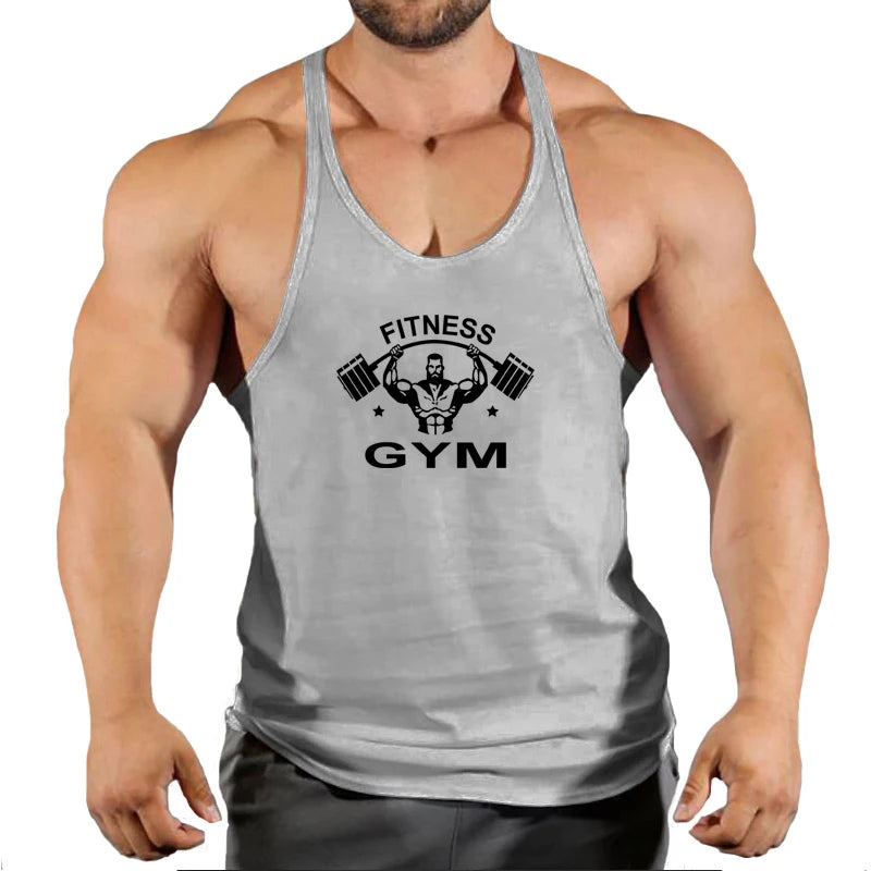 Débardeur stringer Y-back musculation homme – Ultra léger et respirant