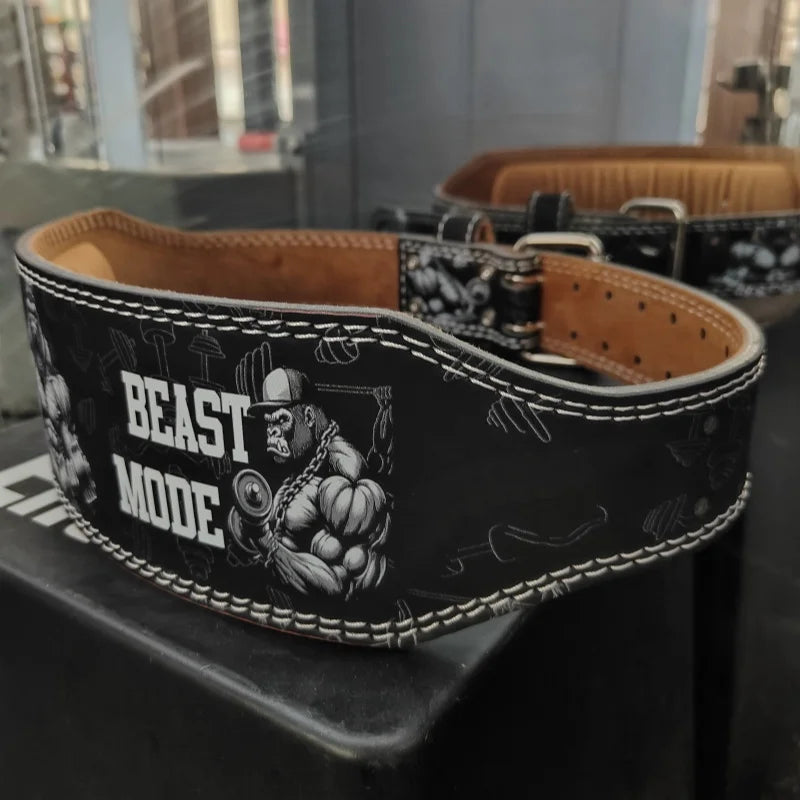 Ceinture de Musculation Powerlifting – Soutien Lombaire – PU Premium Fitness King Kong