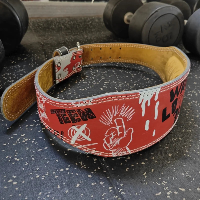 Ceinture de musculation graffiti – Soutien lombaire pour hommes et femmes
