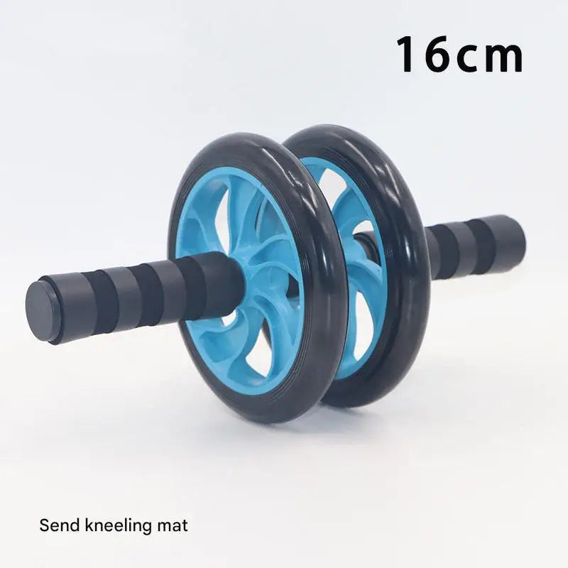 Roue Abdominale Double – Silencieuse avec Tapis – Fitness & Renforcement Musculaire