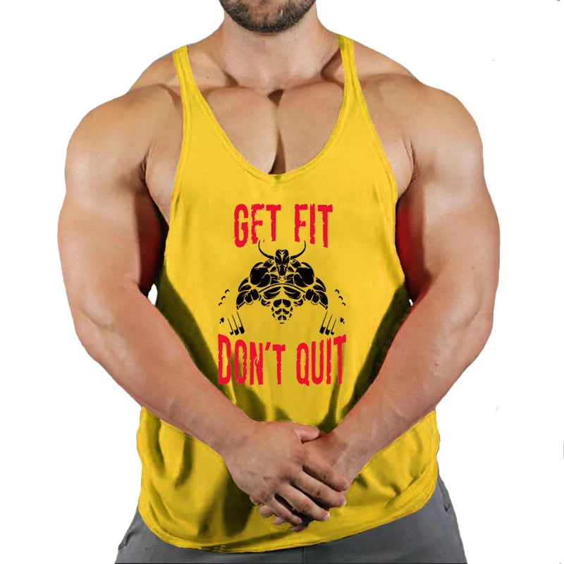 Débardeur musculation homme coton
