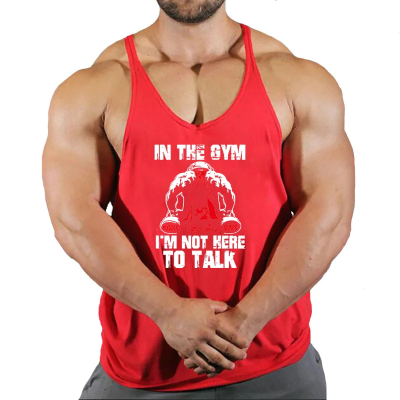 Débardeur musculation homme coton