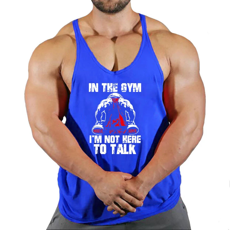 Débardeur musculation homme coton