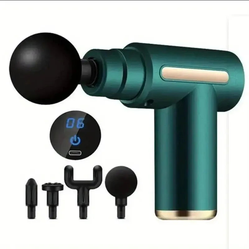 Mini Pistolet de Massage Musculaire – Rechargeable – Détente & Récupération