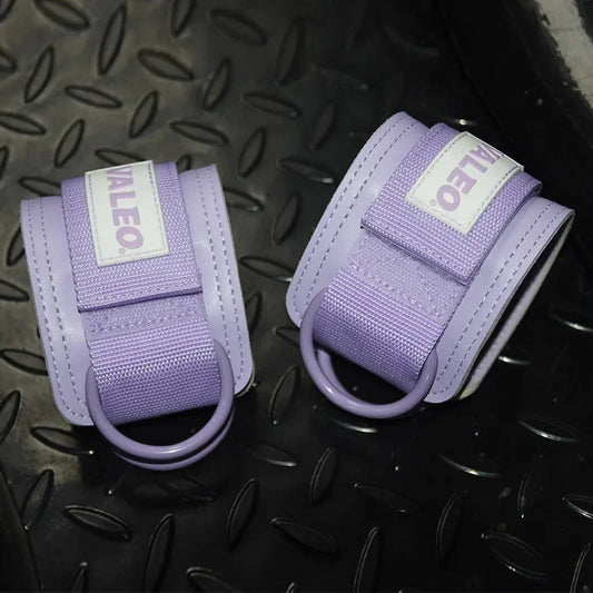 Sangle de Cheville Musculation – Ajustable & Confort Rembourré – Câble Poulie