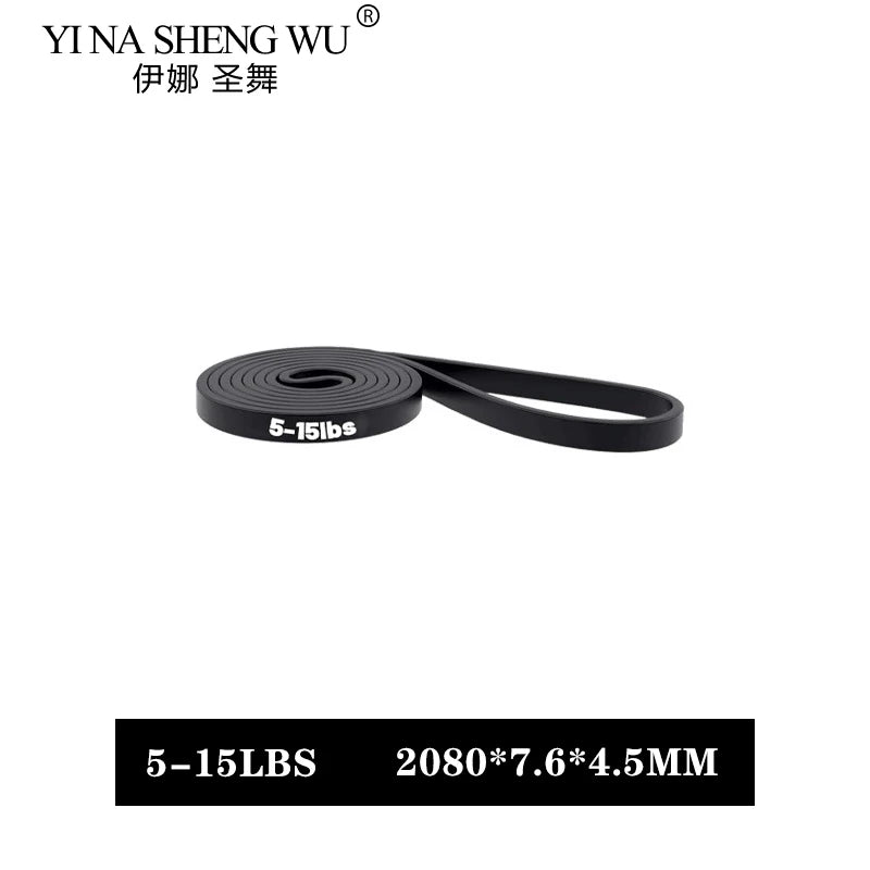 Bande de résistance musculation en latex – Heavy Duty Power Band pour traction, crossfit et entraînement