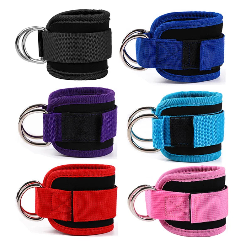 Sangles de Cheville D-Ring – Confort & Isolation Musculaire