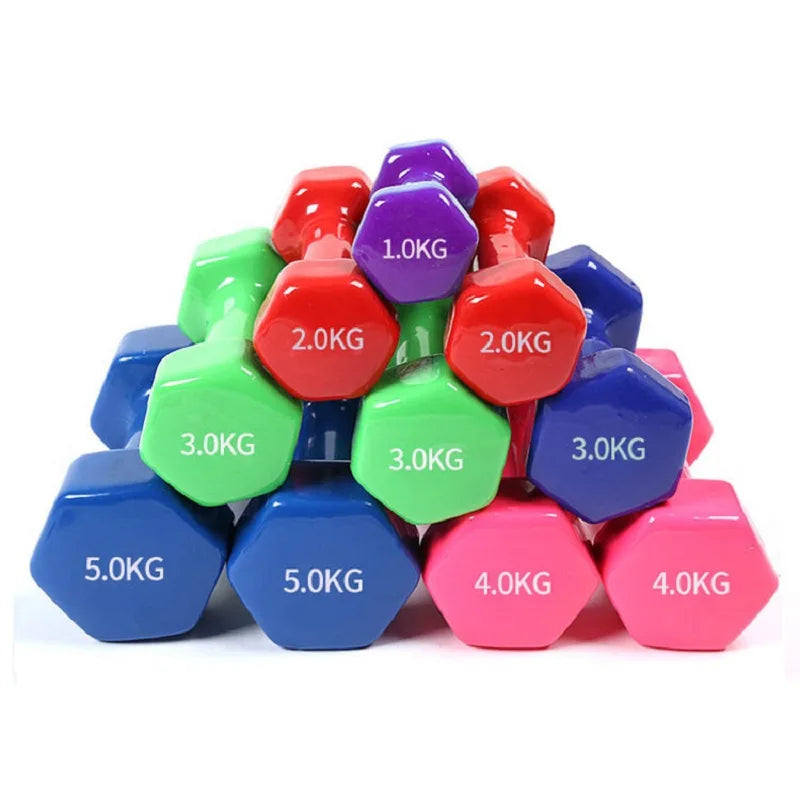 Haltère Fitness Néoprène Antidérapant – À l’Unité – 2kg / 2,5kg / 3kg