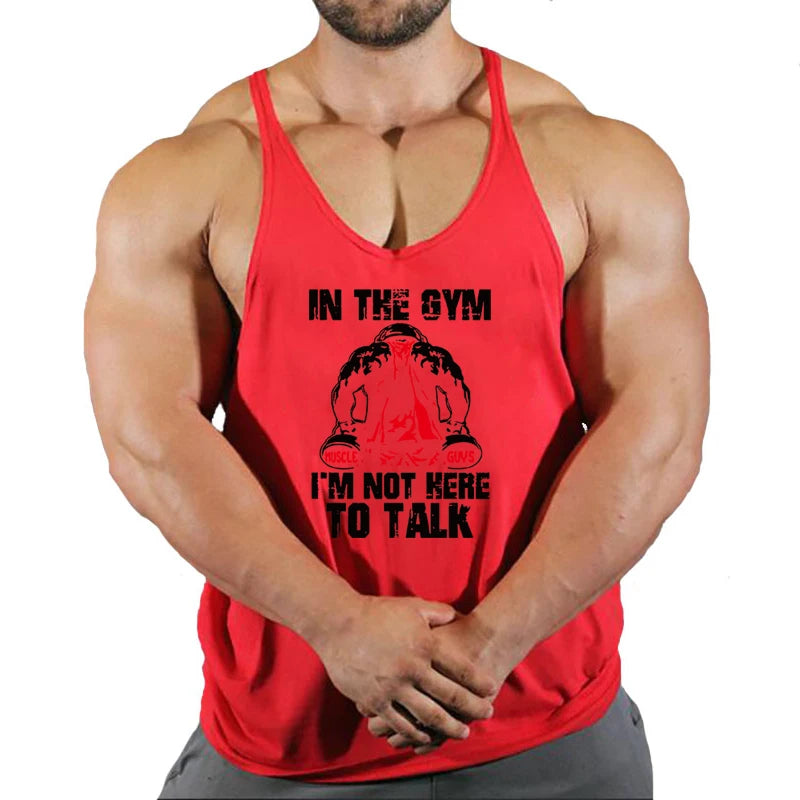 Débardeur musculation homme coton