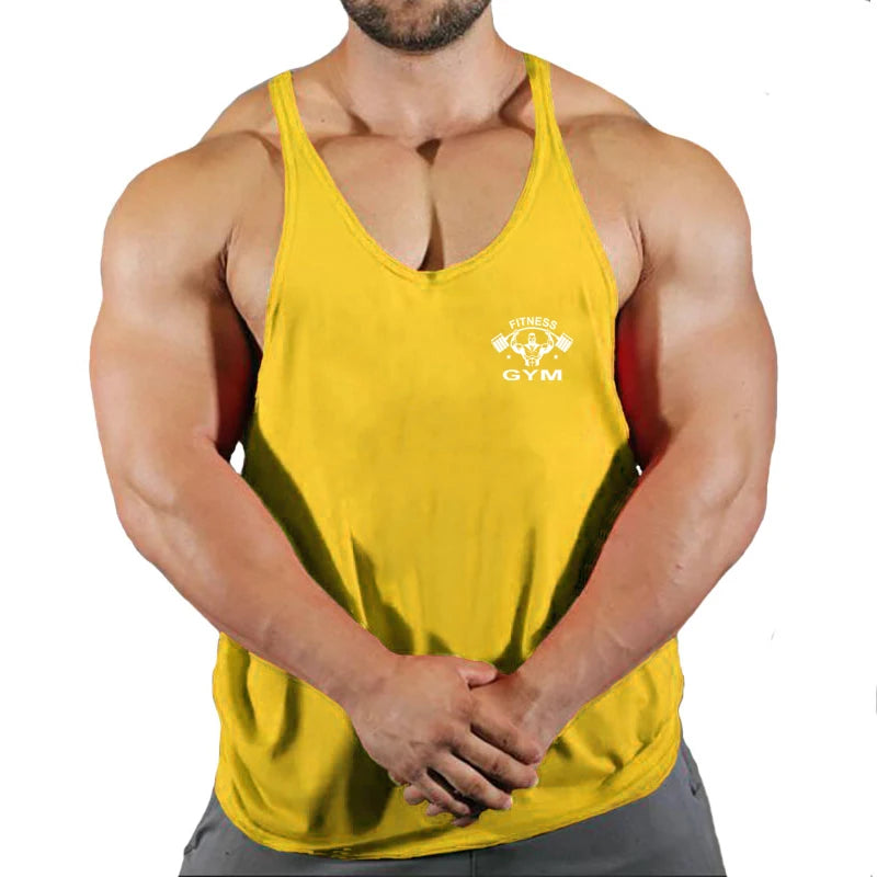 Débardeur stringer Y-back musculation homme – Ultra léger et respirant