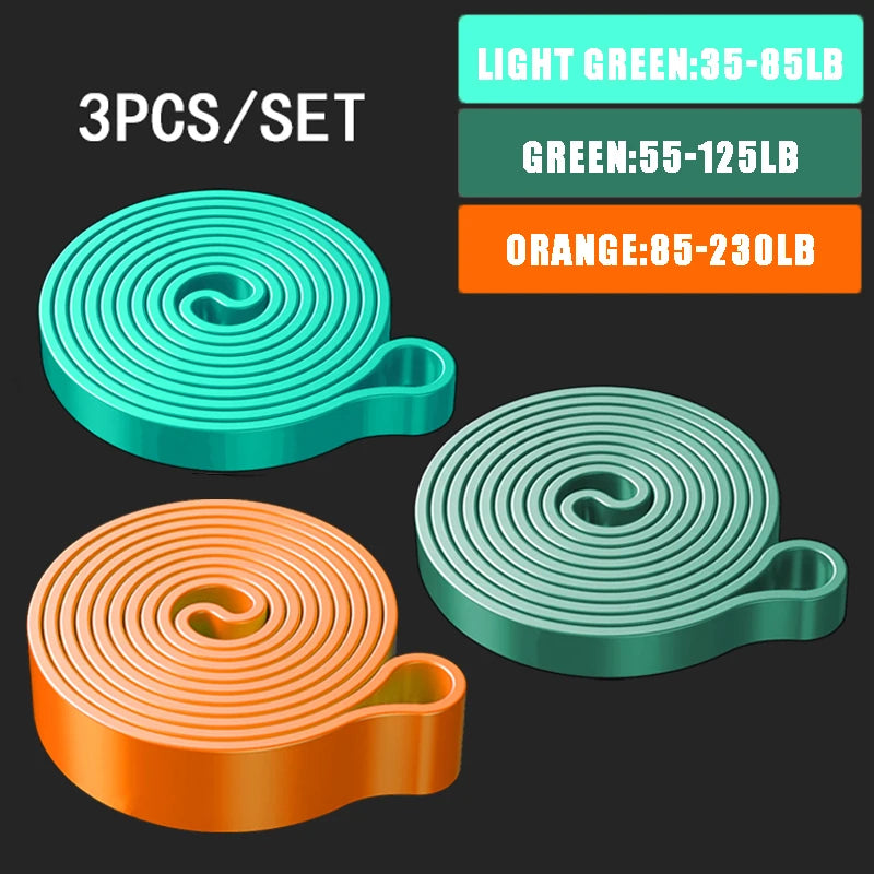 Bandes de Résistance Fitness – Latex Naturel – Musculation, Stretching & Home Gym