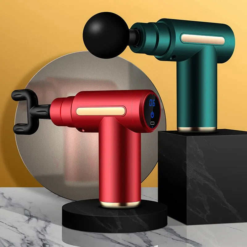 Mini Pistolet de Massage Musculaire – Rechargeable – Détente & Récupération