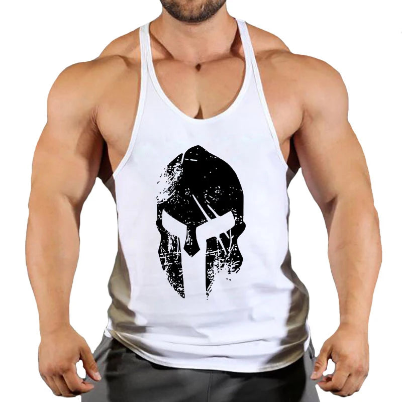 Débardeur Fitness Homme – Polyester Respirant – Coupe Ample Été