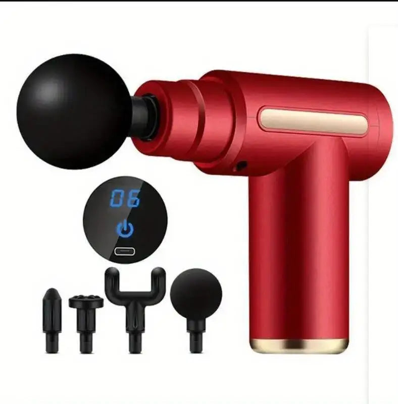 Mini Pistolet de Massage Musculaire – Rechargeable – Détente & Récupération