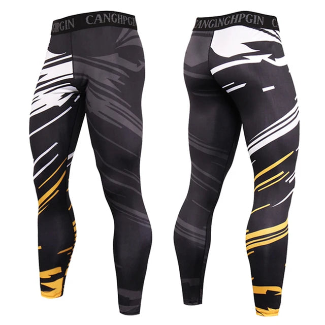 Leggings compression homme sport – Séchage rapide & maintien musculaire total