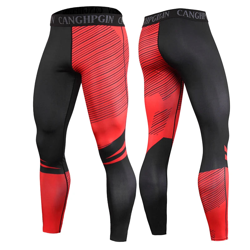Leggings compression homme sport – Séchage rapide & maintien musculaire total
