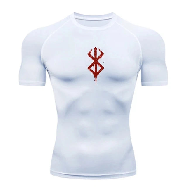 T-shirt compression homme "Berserk" – respirant, gainant et sèche rapide