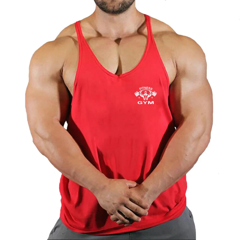 Débardeur stringer Y-back musculation homme – Ultra léger et respirant
