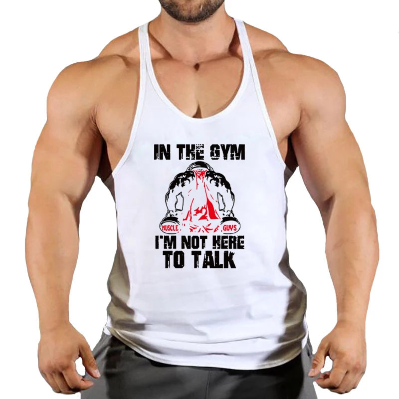 Débardeur musculation homme coton