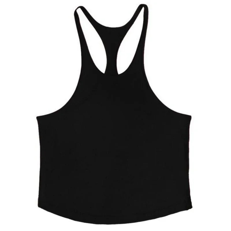 Débardeur homme musculation – coupe classique coton pour entraînement