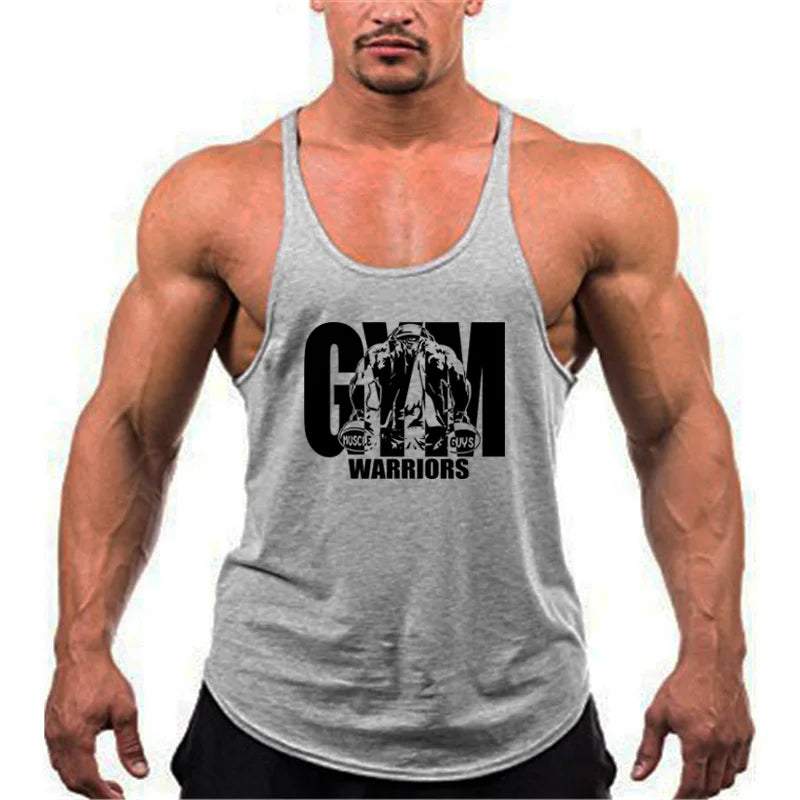Débardeur Musculation Homme - Dos Y - 100% Coton Respirant