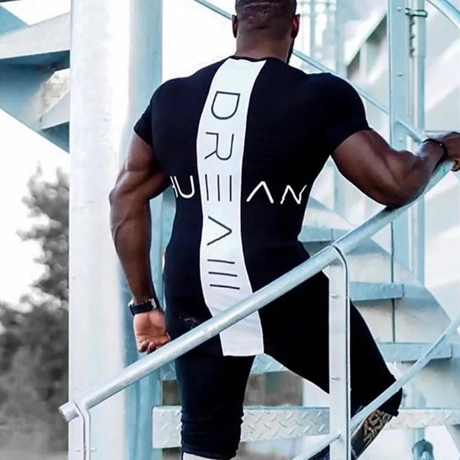 T-shirt Sport Homme - Séchage Rapide - Fitness & Musculation