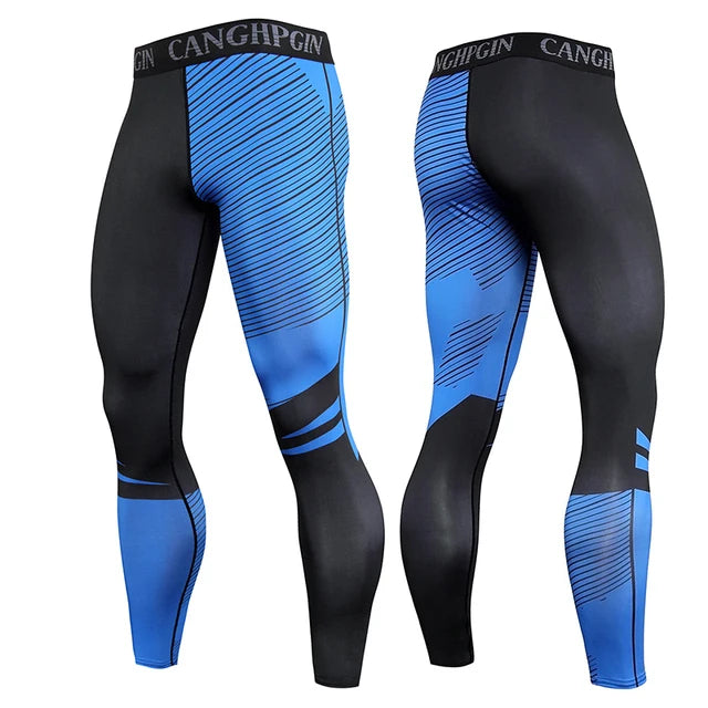 Leggings compression homme sport – Séchage rapide & maintien musculaire total
