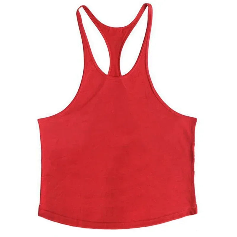 Débardeur homme musculation – coupe classique coton pour entraînement
