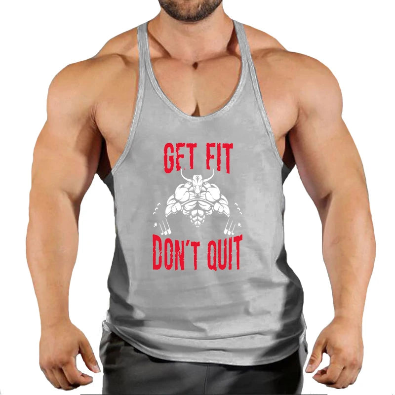Débardeur musculation homme coton