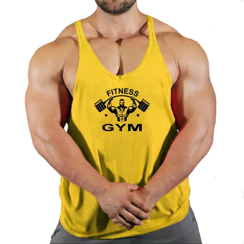 Débardeur stringer Y-back musculation homme – Ultra léger et respirant
