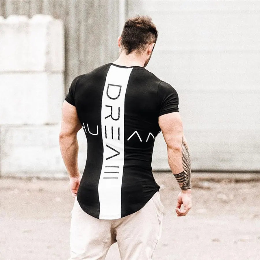 T-shirt Sport Homme - Séchage Rapide - Fitness & Musculation
