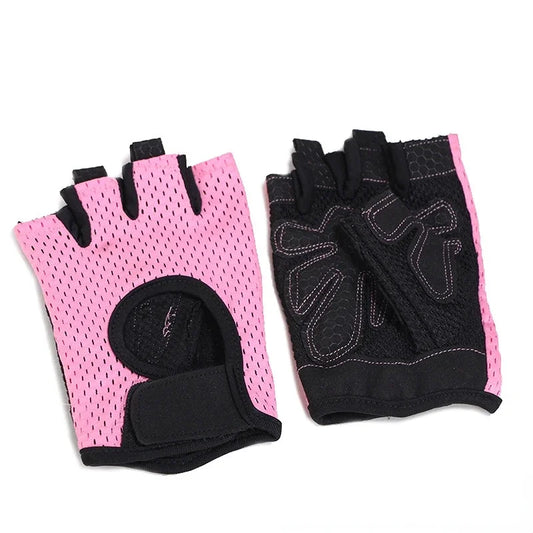 Gants de Sport Demi-Doigt – Antidérapants Silicone – Fitness & Cyclisme