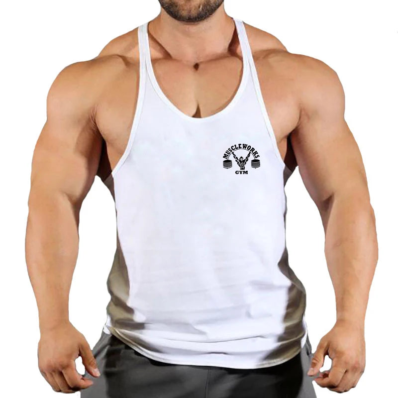 Débardeur musculation homme imprimé – Léger, respirant et stylé pour l’entraînement