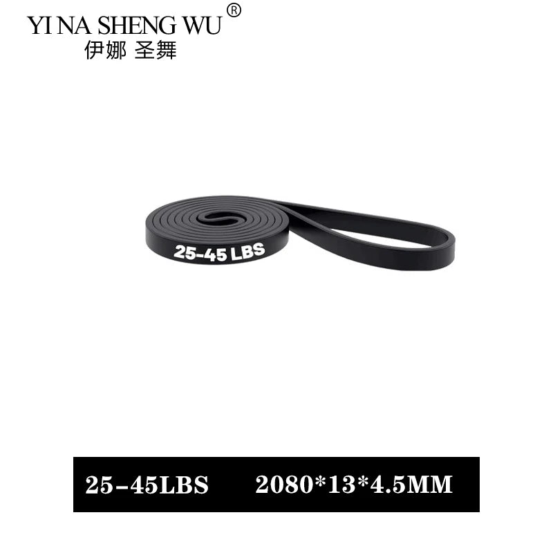 Bande de résistance musculation en latex – Heavy Duty Power Band pour traction, crossfit et entraînement