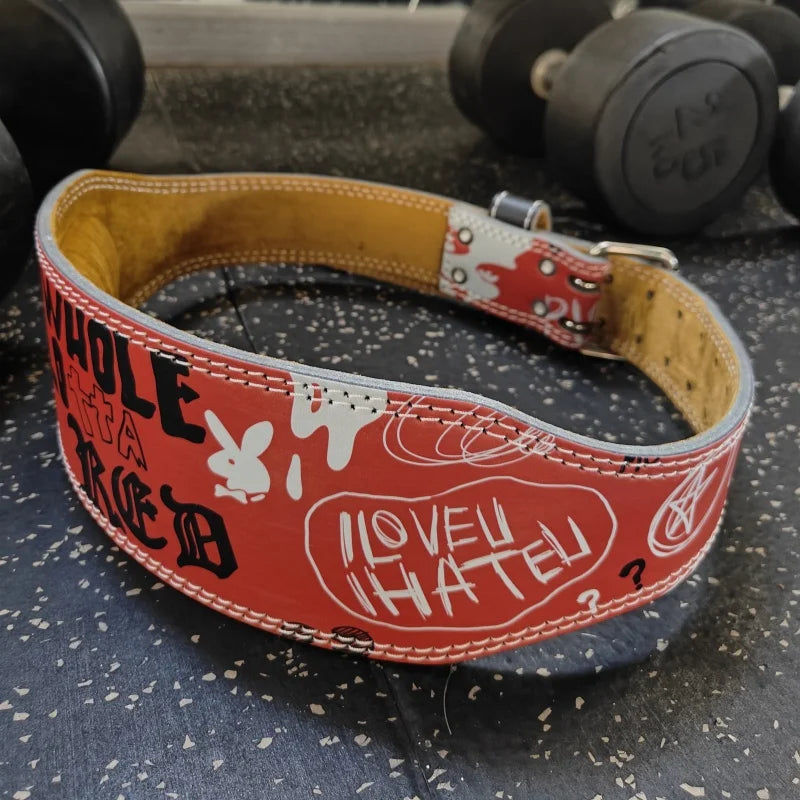 Ceinture de musculation graffiti – Soutien lombaire pour hommes et femmes